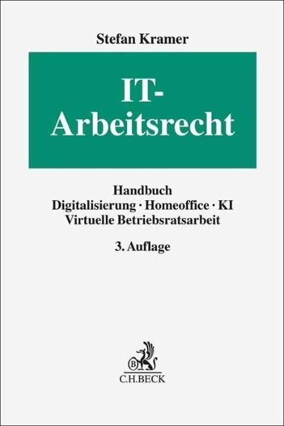 Buchcover und Innenansicht für das Buch: IT-Arbeitsrecht