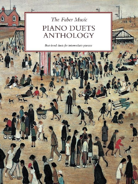 Buchcover und Innenansicht für das Buch: The Faber Music Piano Duets Anthology