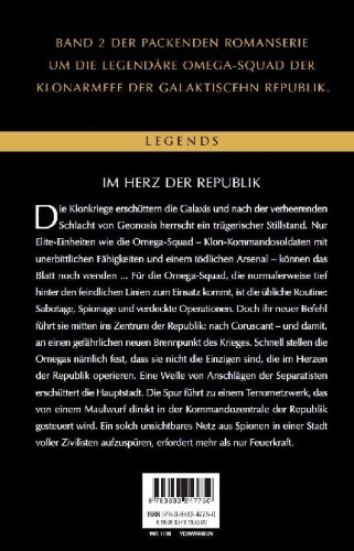 Buchcover und Innenansicht für das Buch: Star Wars: Republic Commando: Triple Zero