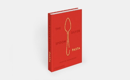 Buchcover und Innenansicht für das Buch: The Silver Spoon Pasta