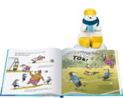 Buchcover und Innenansicht für das Buch: Anpfiff für Dr. Brumm