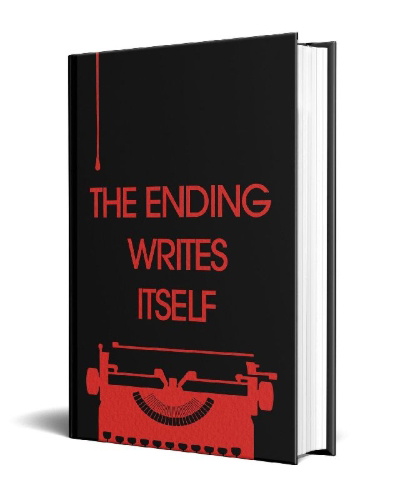 Buchcover und Innenansicht für das Buch: The Ending Writes Itself