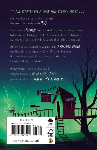 Buchcover und Innenansicht für das Buch: The Danger Gang