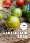 Buchcover und Innenansicht für das Buch: Kosmos Gartenjahr 2026
