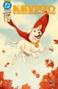 Buchcover und Innenansicht für das Buch: Krypto: The Last Dog of Krypton #1-#5