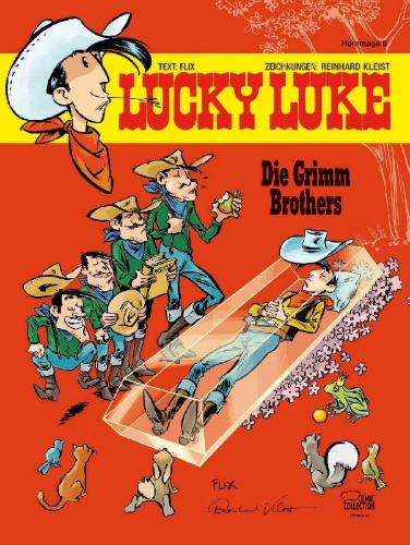 Buchcover und Innenansicht für das Buch: Lucky Luke
