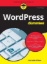 Buchcover und Innenansicht für das Buch: WordPress für Dummies