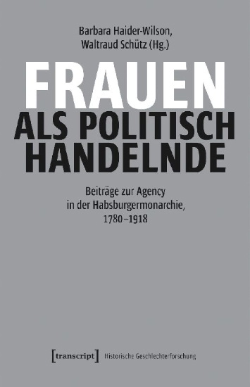 Buchcover und Innenansicht für das Buch: Frauen als politisch Handelnde