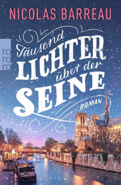 Buchcover und Innenansicht für das Buch: Tausend Lichter über der Seine