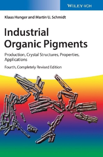 Buchcover und Innenansicht für das Buch: Industrial Organic Pigments