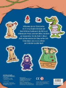 Buchcover und Innenansicht für das Buch: Jan & Henry: Der große Glow-in-the-Dark-Stickerspaß