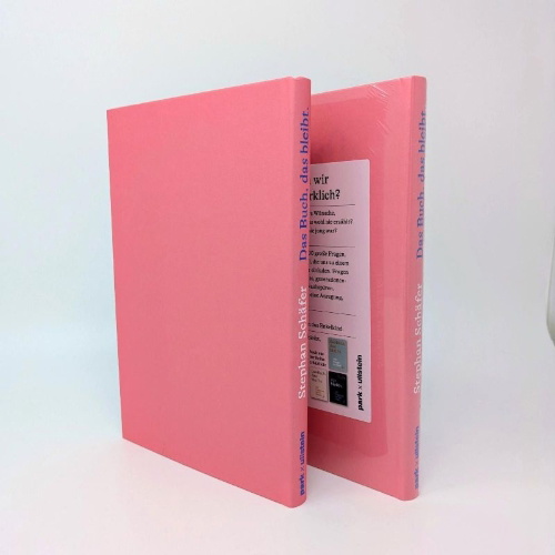 Buchcover und Innenansicht für das Buch: Das Buch, das bleibt