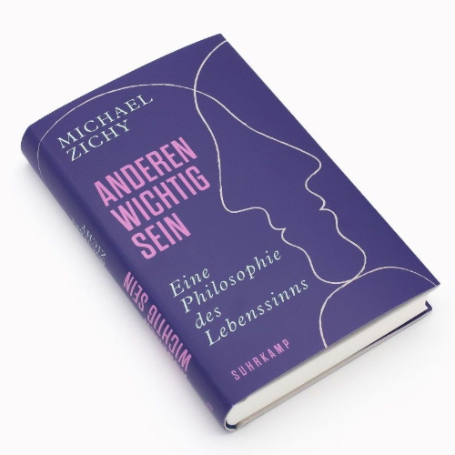 Buchcover und Innenansicht für das Buch: Anderen wichtig sein