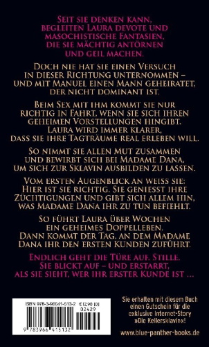 Buchcover und Innenansicht für das Buch: Zur Sklavin erzogen | Erotischer SM-Roman