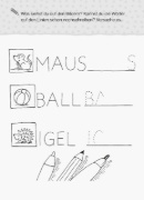 Buchcover und Innenansicht für das Buch: Mein Vorschulblock: Buchstaben, Zahlen, Konzentration