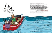 Buchcover und Innenansicht für das Buch: Herr Fuchs mag blaukarierte Abenteuer!