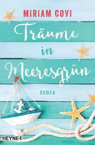 Buchcover und Innenansicht für das Buch: Träume in Meeresgrün