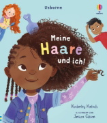 Buchcover und Innenansicht für das Buch: Meine Haare und ich!