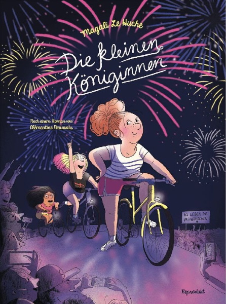 Buchcover und Innenansicht für das Buch: Die kleinen Königinnen