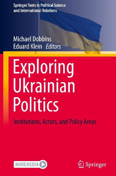 Buchcover und Innenansicht für das Buch: Exploring Ukrainian Politics