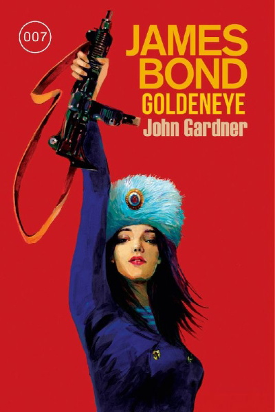 Buchcover und Innenansicht für das Buch: James Bond: GoldenEye (Der Roman zum Filmklassiker)