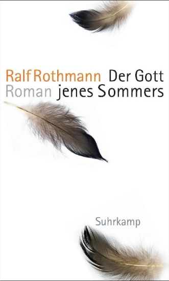 Buchcover und Innenansicht für das Buch: Der Gott jenes Sommers