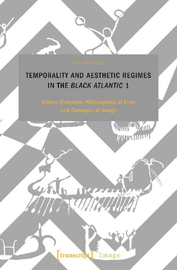 Buchcover und Innenansicht für das Buch: Temporality and Aesthetic Regimes in the "Black Atlantic" 1
