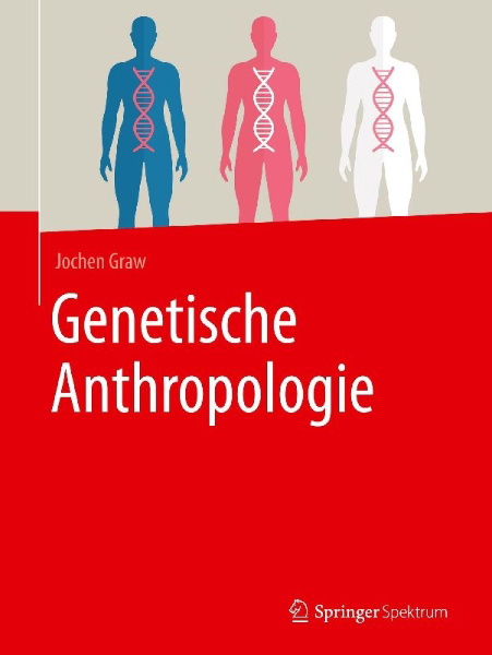 Buchcover und Innenansicht für das Buch: Genetische Anthropologie