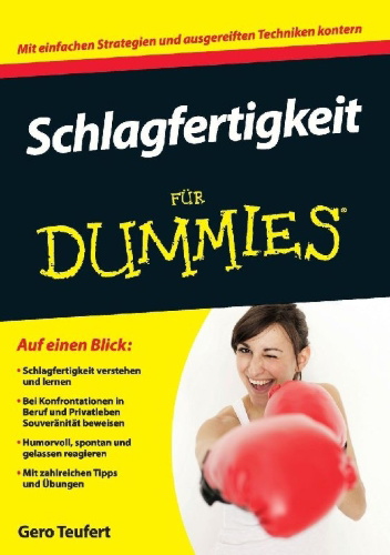 Buchcover und Innenansicht für das Buch: Schlagfertigkeit für Dummies