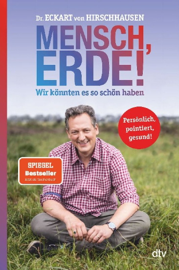 Buchcover und Innenansicht für das Buch: Mensch, Erde! Wir könnten es so schön haben