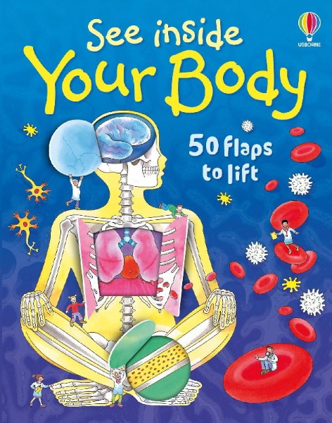 Buchcover und Innenansicht für das Buch: See Inside Your Body