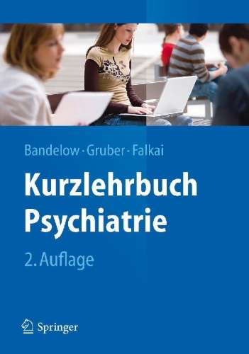 Buchcover und Innenansicht für das Buch: Kurzlehrbuch Psychiatrie