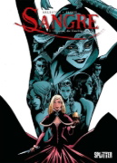 Buchcover und Innenansicht für das Buch: Sangre. Band 3