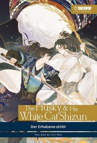 Buchcover und Innenansicht für das Buch: The Husky & His White Cat Shizun Light Novel 01 HARDCOVER