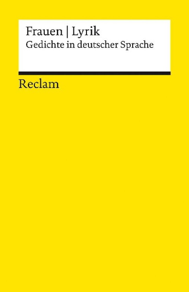 Buchcover und Innenansicht für das Buch: Frauen Lyrik. Gedichte in deutscher Sprache