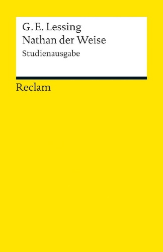 Buchcover und Innenansicht für das Buch: Nathan der Weise