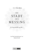 Buchcover und Innenansicht für das Buch: The City of Brass