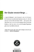 Buchcover und Innenansicht für das Buch: Wer's glaubt, wird selig
