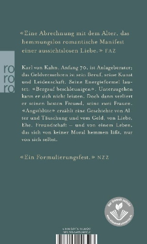 Buchcover und Innenansicht für das Buch: Angstblüte