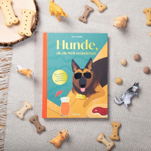 Buchcover und Innenansicht für das Buch: Dogs Who Changed the World: 50 Dogs Who Altered History, Inspired Literature... Or Ruined Everything (Dogs Who Changed the World: 50 dogs who ... inspired literature... or ruined everything)