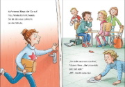 Buchcover und Innenansicht für das Buch: Leselöwen 1. Klasse - Hilfe, unsere Lehrerin kann zaubern!