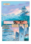 Buchcover und Innenansicht für das Buch: Sangre. Band 3