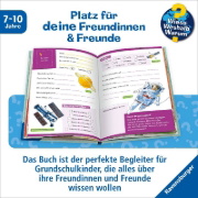 Buchcover und Innenansicht für das Buch: Wieso? Weshalb? Warum? Meine Schulfreunde