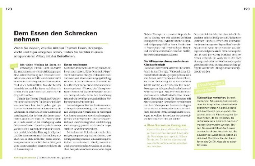 Buchcover und Innenansicht für das Buch: Hilfe bei Magersucht & Bulimie