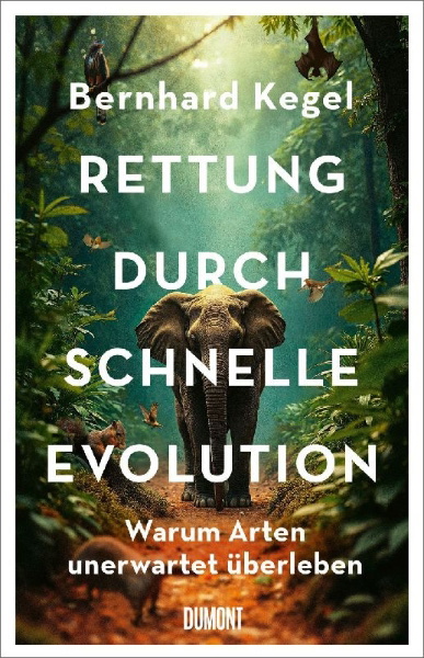 Buchcover und Innenansicht für das Buch: Rettung durch schnelle Evolution
