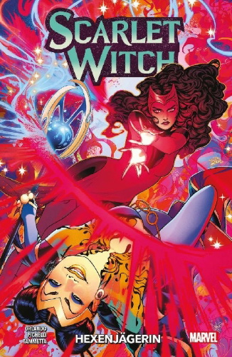 Buchcover und Innenansicht für das Buch: Scarlet Witch (2023)