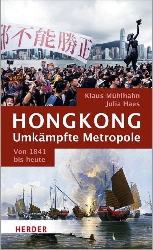 Buchcover und Innenansicht für das Buch: Hongkong: Umkämpfte Metropole