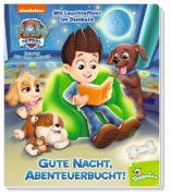 Buchcover und Innenansicht für das Buch: PAW Patrol: Gute Nacht, Abenteuerbucht!