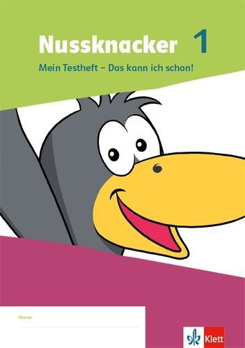 Buchcover und Innenansicht für das Buch: Nussknacker 1. Mein Testheft - Das kann ich schon! Klasse 1
