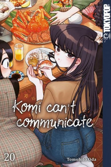 Buchcover und Innenansicht für das Buch: Komi can't communicate 20
